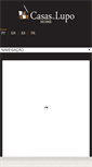 Mobile Screenshot of casasdolupo.com
